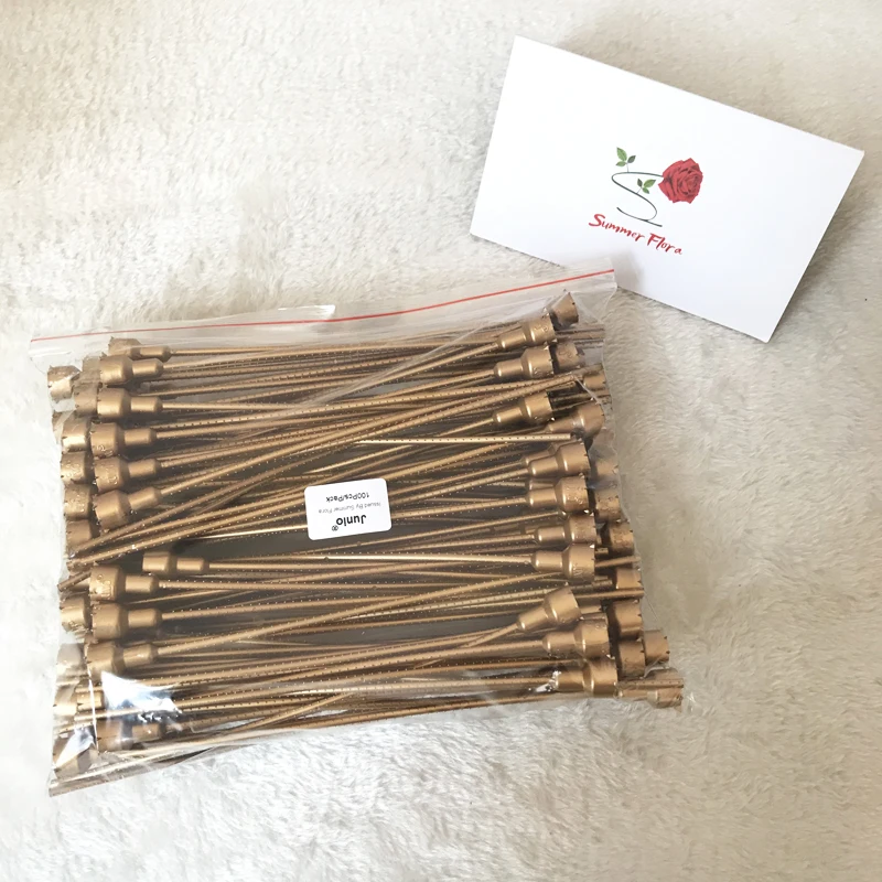 Amazon Plastic Stems 20cm Artificial Flower Stems For Acrylic Box