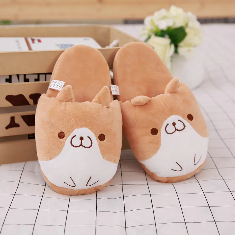 corgi house slippers