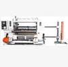 Automatic BOPP CPP PVC PET PE plastic flim roll slitting machine