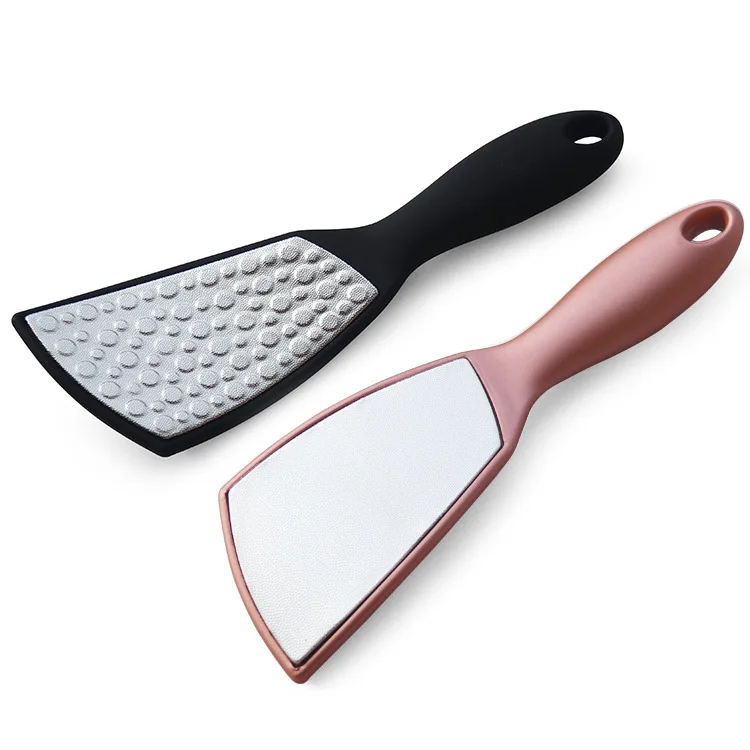 product hot sale professional black portable foot file pedicure tools stainless steel foot file-2