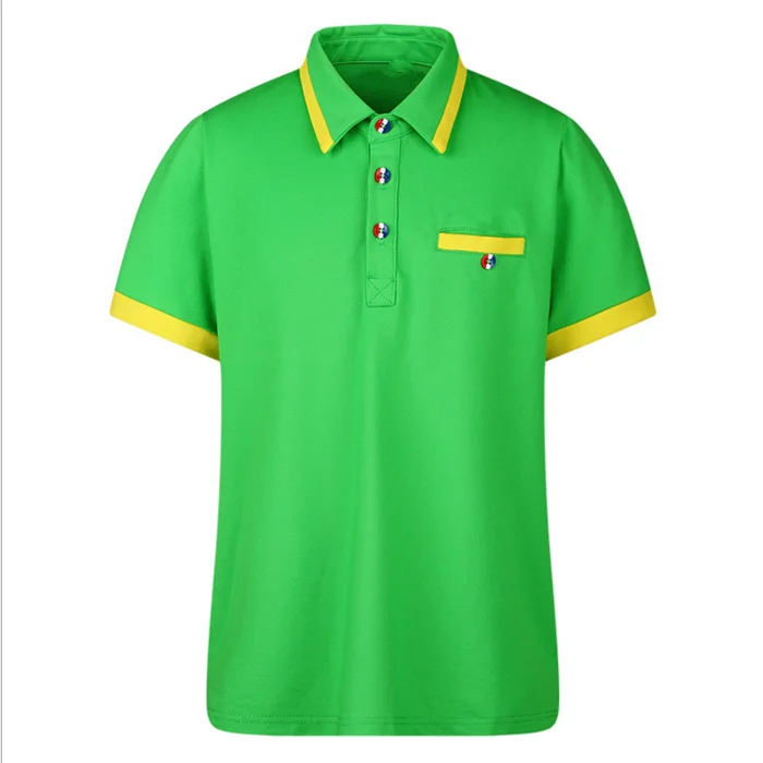 Pocket Moisture Wicking Polo Tee Shirt 