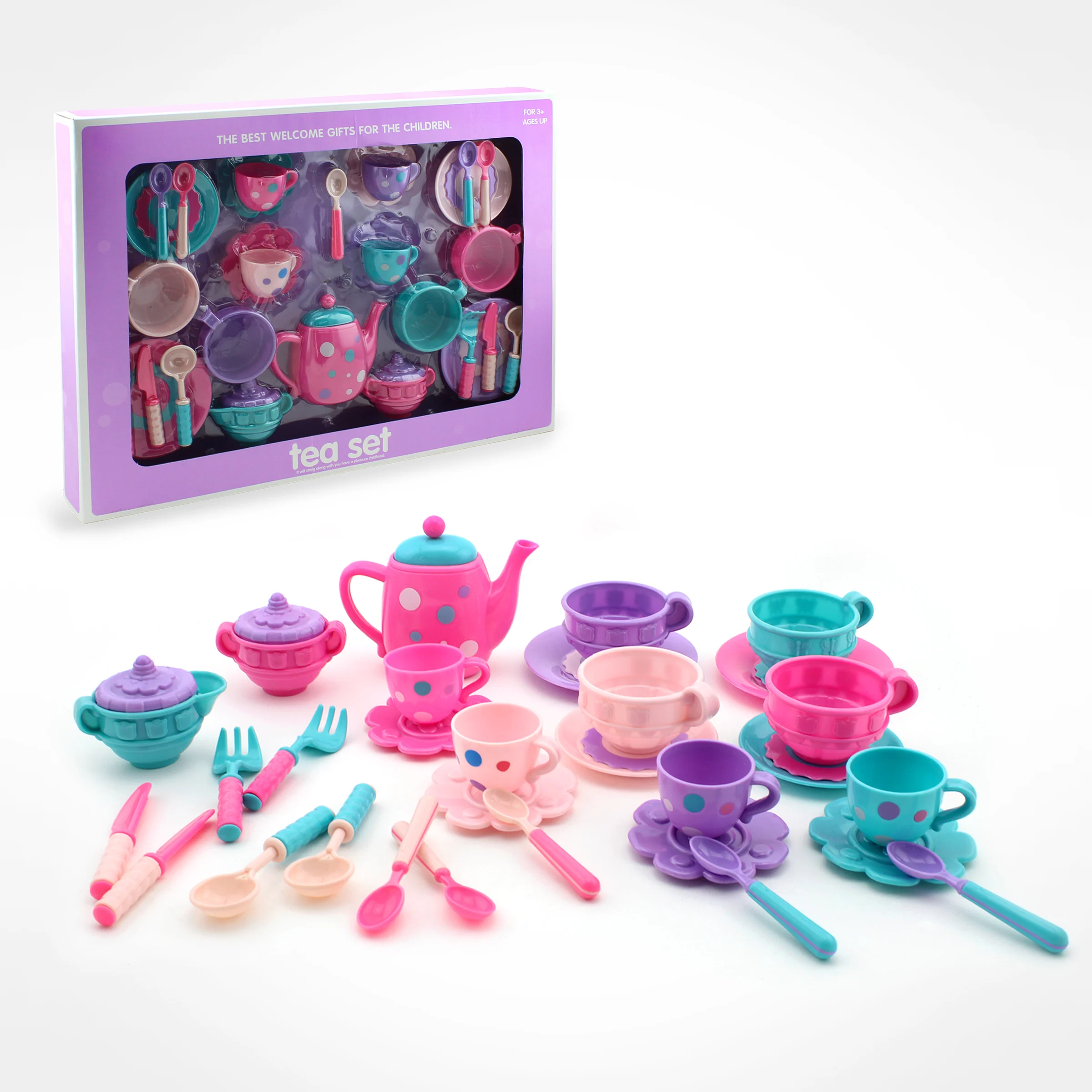 children's plastic tea party set