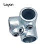 3 ways 90 degree malleable hot-dipped galvanized elbow 128 3-way elbow adjustable pipe clamps scaffolding style fittings