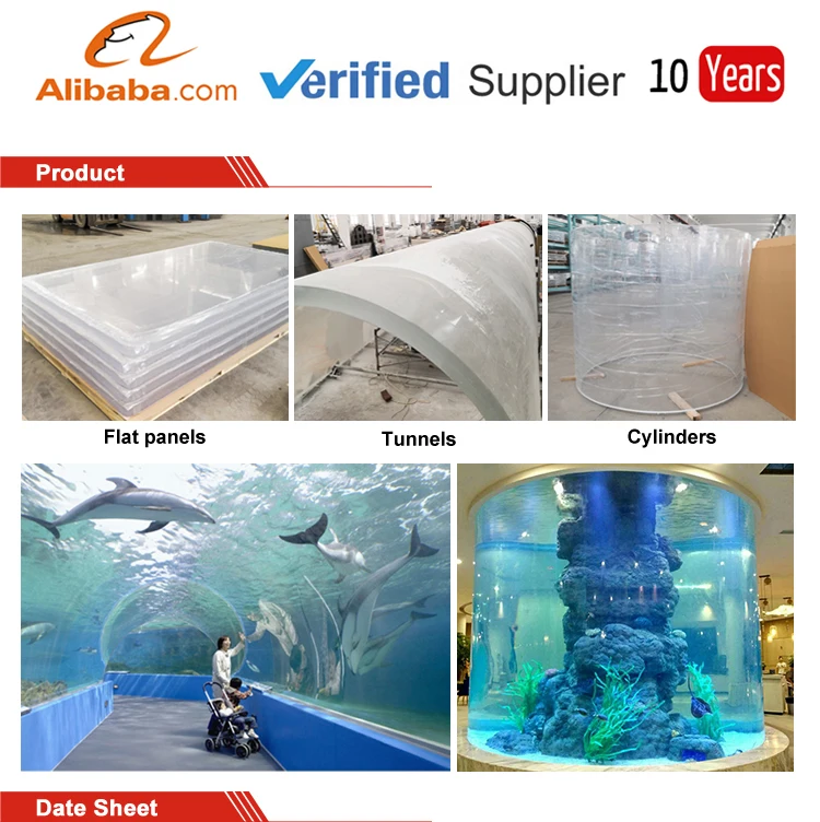 Custom Thickness Aquarium Tank Acrylic Fish Tank Aquariums
