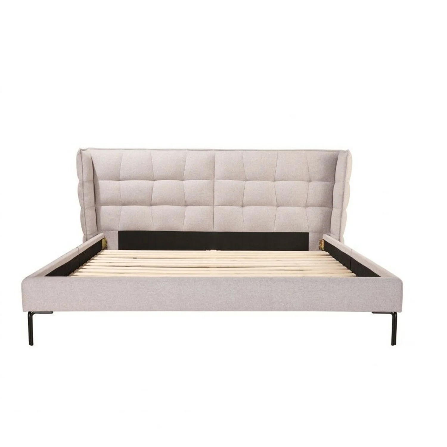 Custom Simple Modern Design Bed Hotel Home Furniture Set With Stylish Headboard