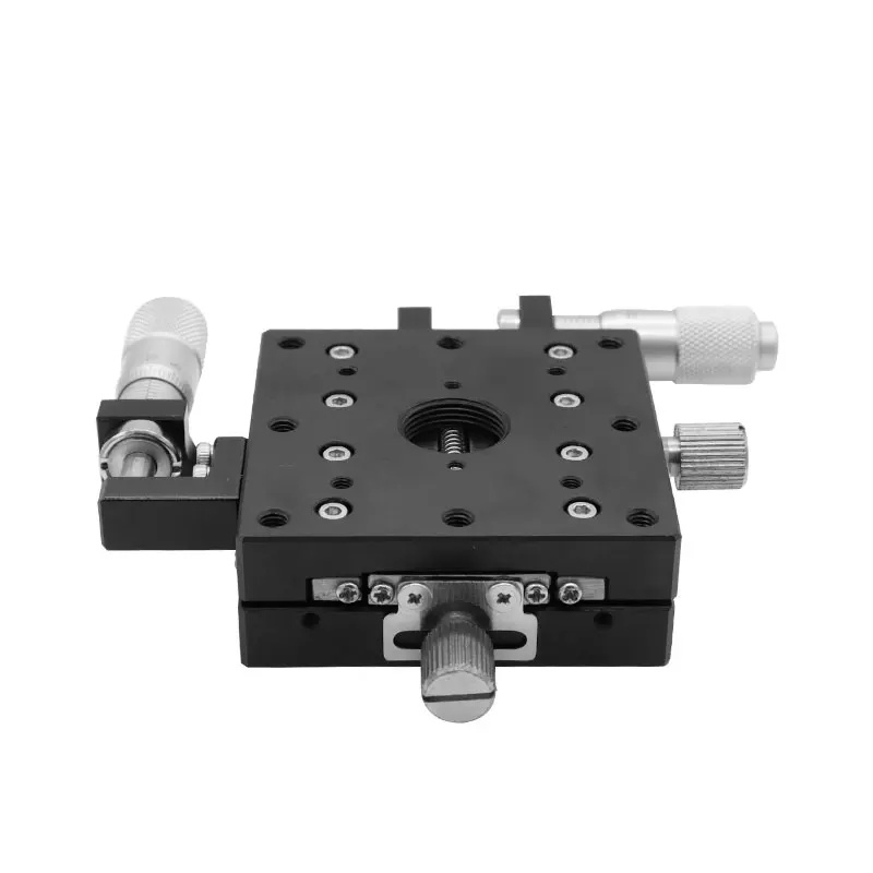 rb aluminum alloy engine ultra thin manual displacement sliding table small-18