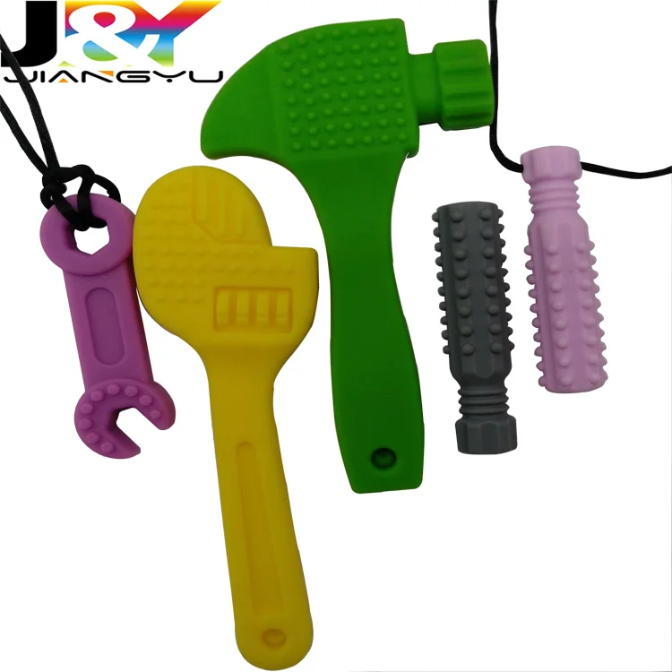 Custom Private Label Autism Sensory Chew Teether Toys Products Factory Supplier