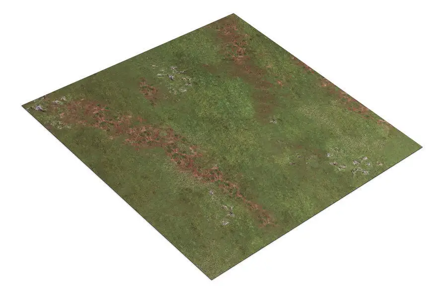 Double Sided Natural Rubber Non Slip Wargame Grass + Desert Battle Mat