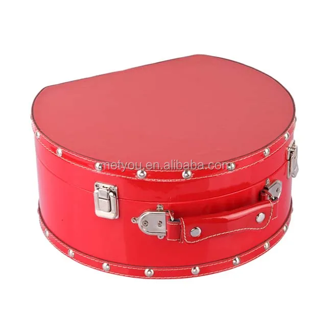 round suitcase