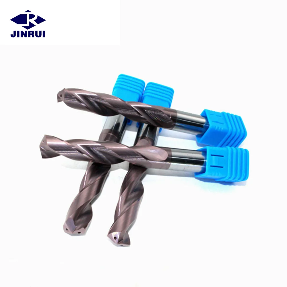 Jr130 Manufacturer Coating Carbide Coolant Drill Inner Cold Hole Drill
