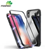 OEM/ODM metal magnetic phone cover hard casing for iphone 6,for iphone 7plus cover 360, for iphone 8 / x case