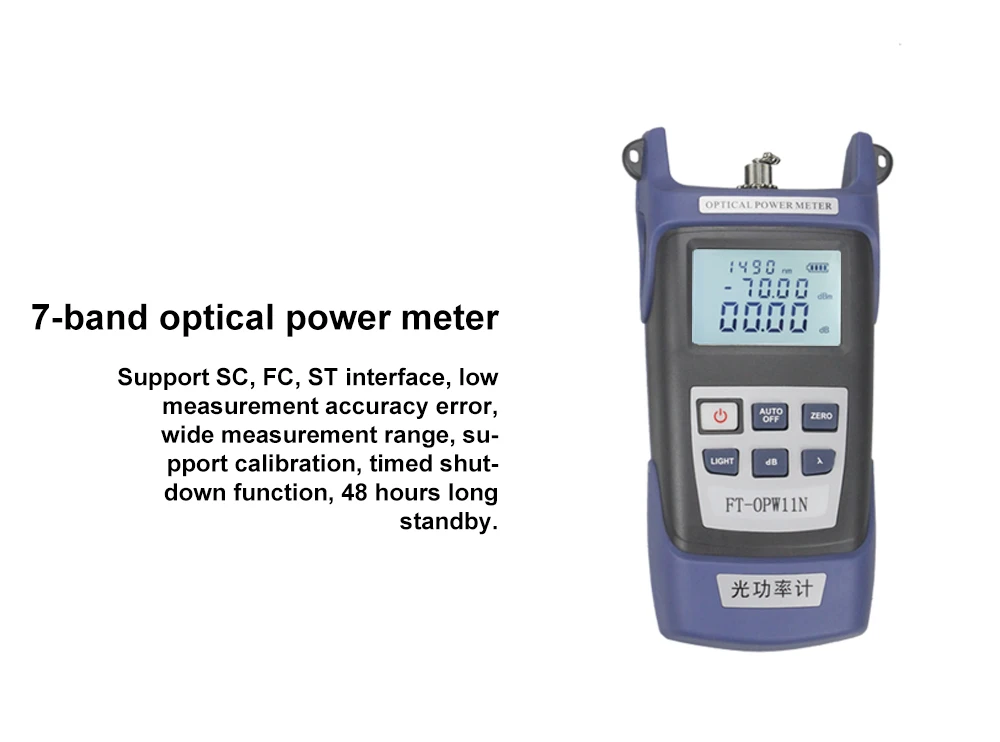 Ftth Fttb Fttx Fully Equipped Fiber Optic Cable Tool Kit With All