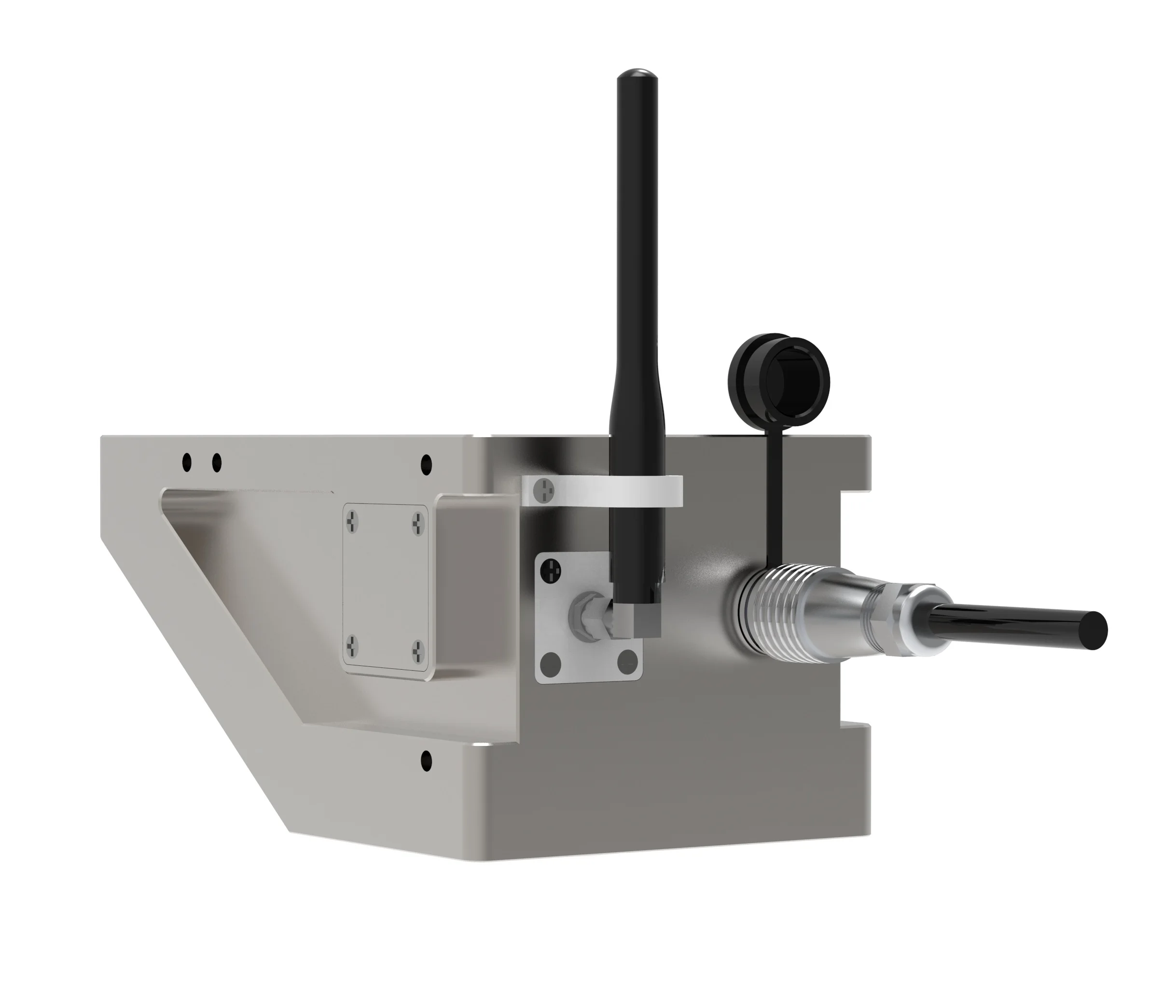 Rd600s3 In 1 Open Channel Radar Water Level 7 Meters Water Flowrate