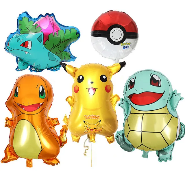 

pikachu foil balloons,50 Pieces, Colorful