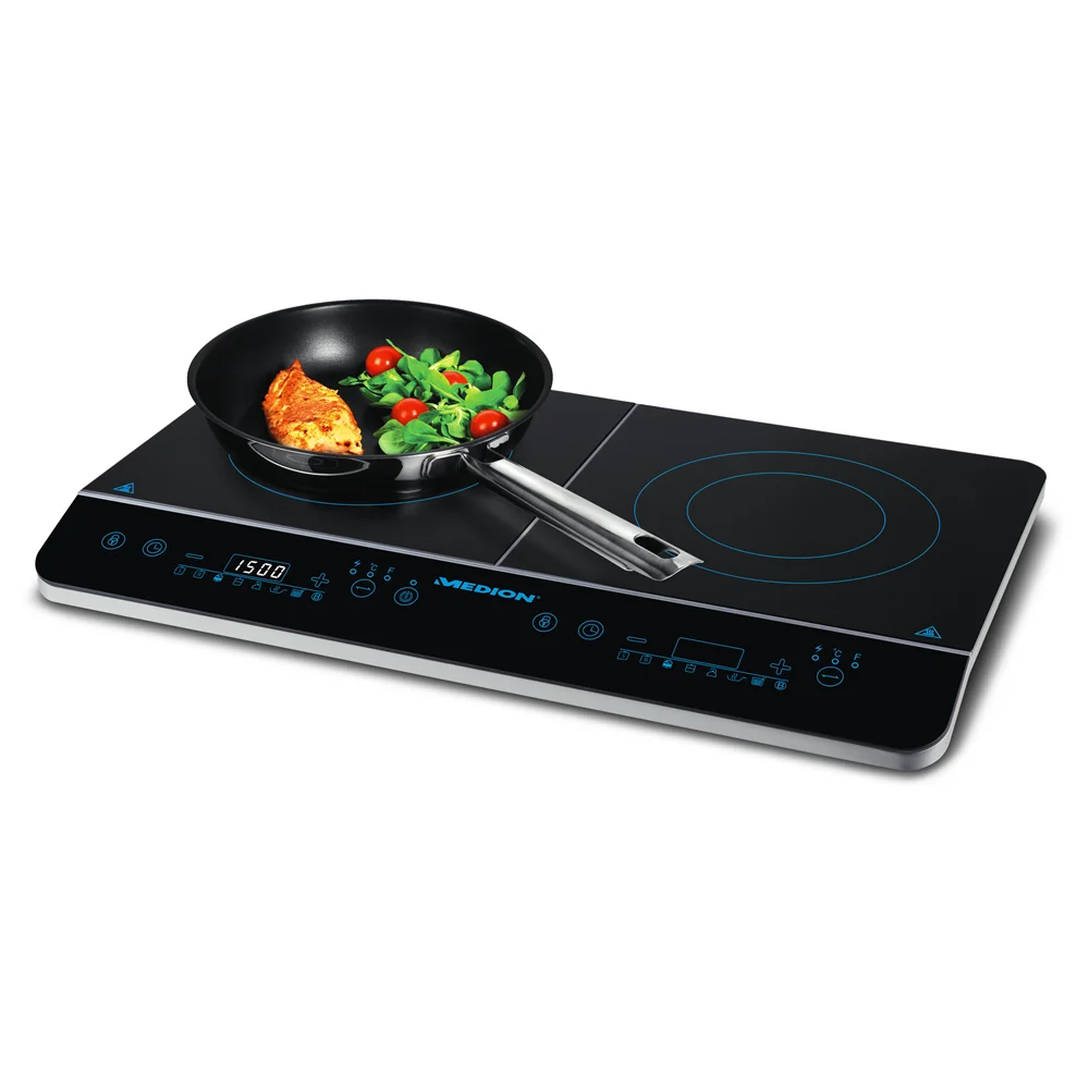 Factory Direct Supply 2 Burners Multi Far Infrared Hot Plate Electric