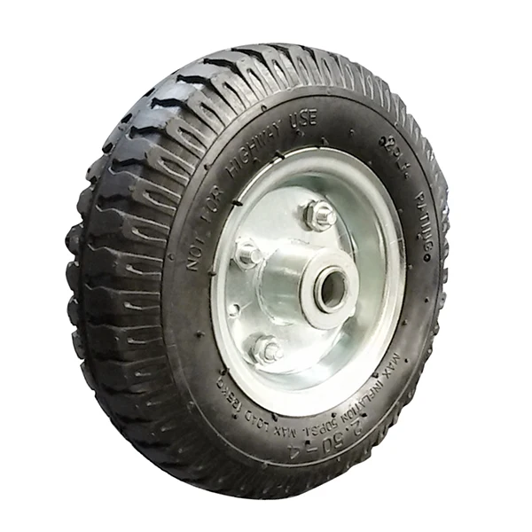 8 Inch 2.50-4 Pneumatic Inflatable Rubber Tire For Or Hand Truck Garden ...