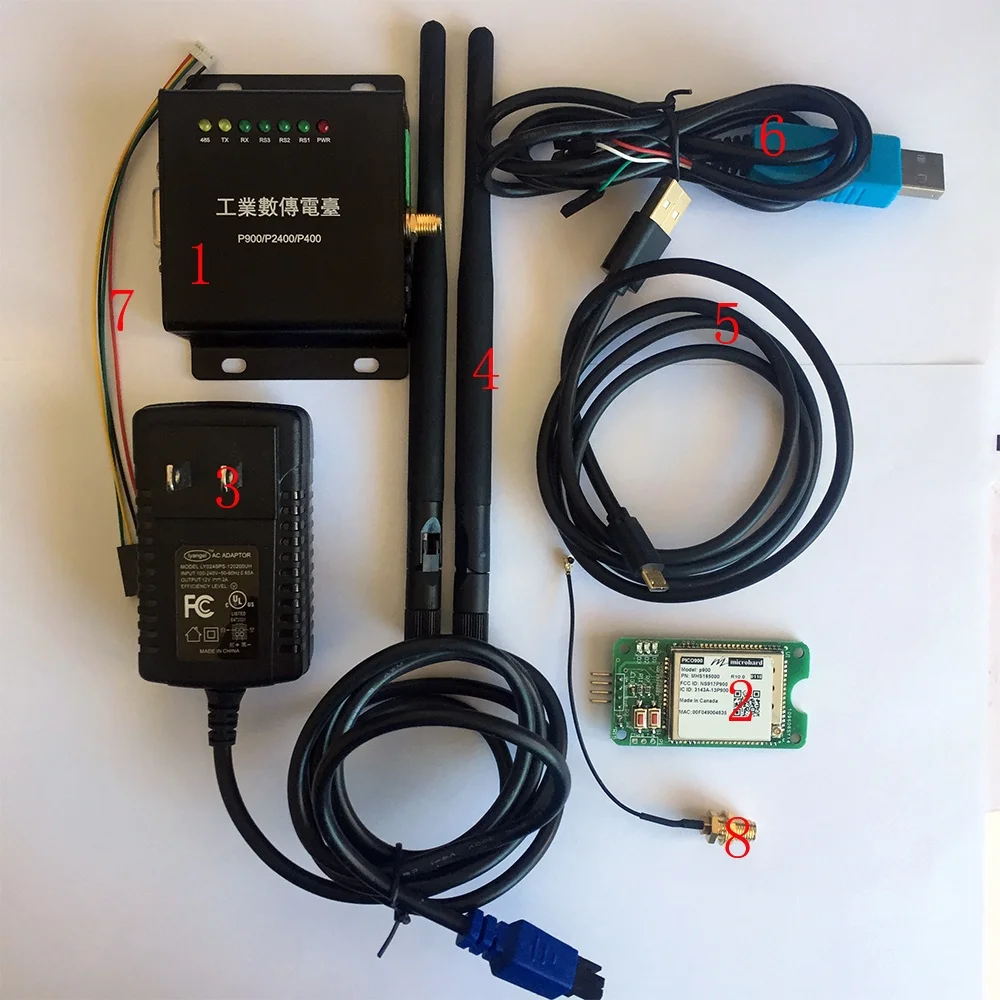 Microhard PDDL900 Wireless Data Radio Module for Robotics