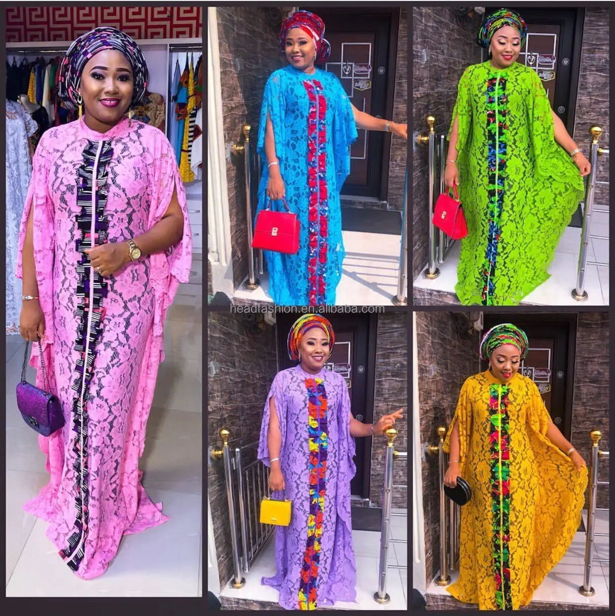 2020 women fashion boubou shadda brocade nigeria style dresses ...