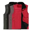 Wholesale outdoor spring winter fleece vest men warm windproof sport gilet