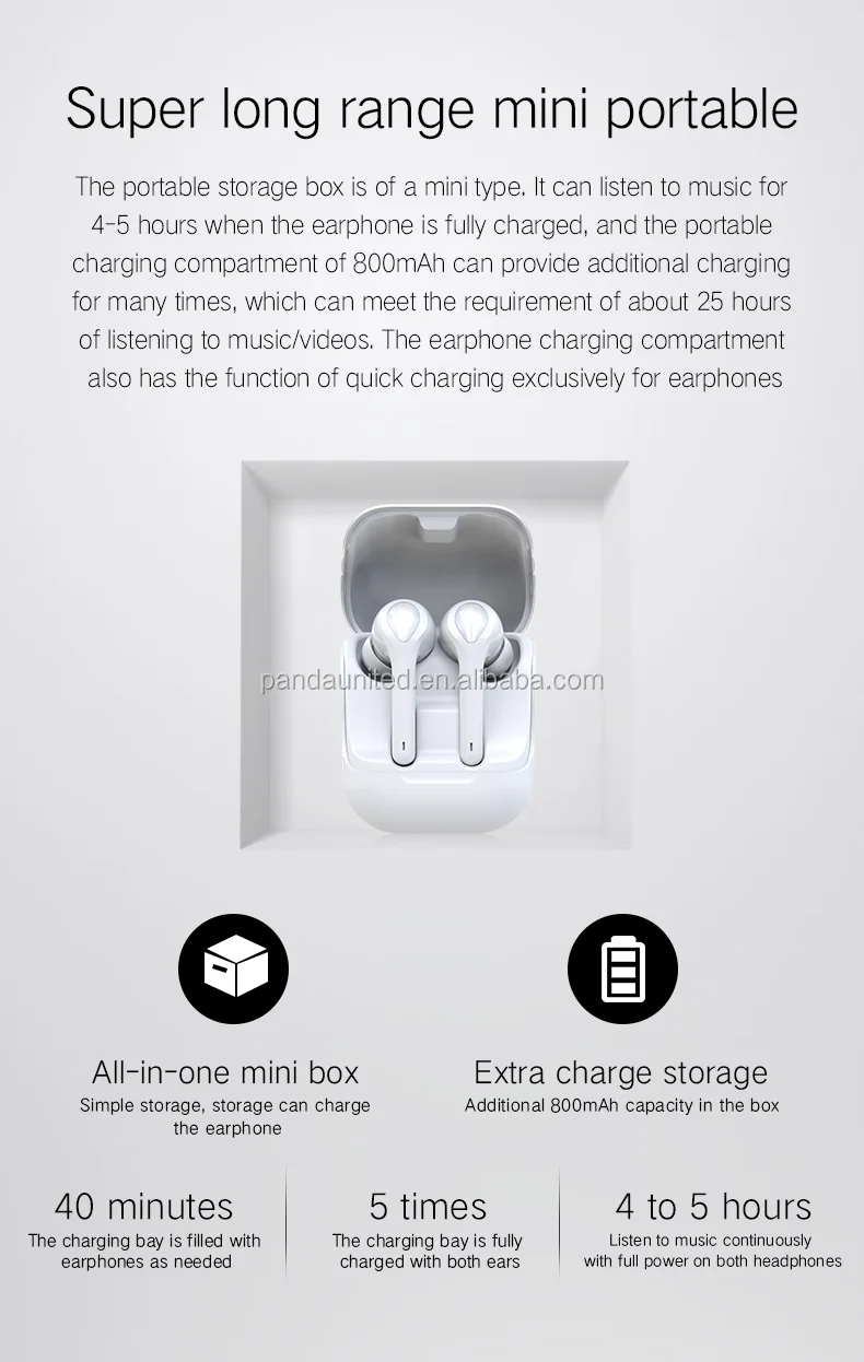 New design P9 TWS wireless earbuds stereo sound Bluetooth 5.0 wireless earphone for gifts - ANKUX.COM