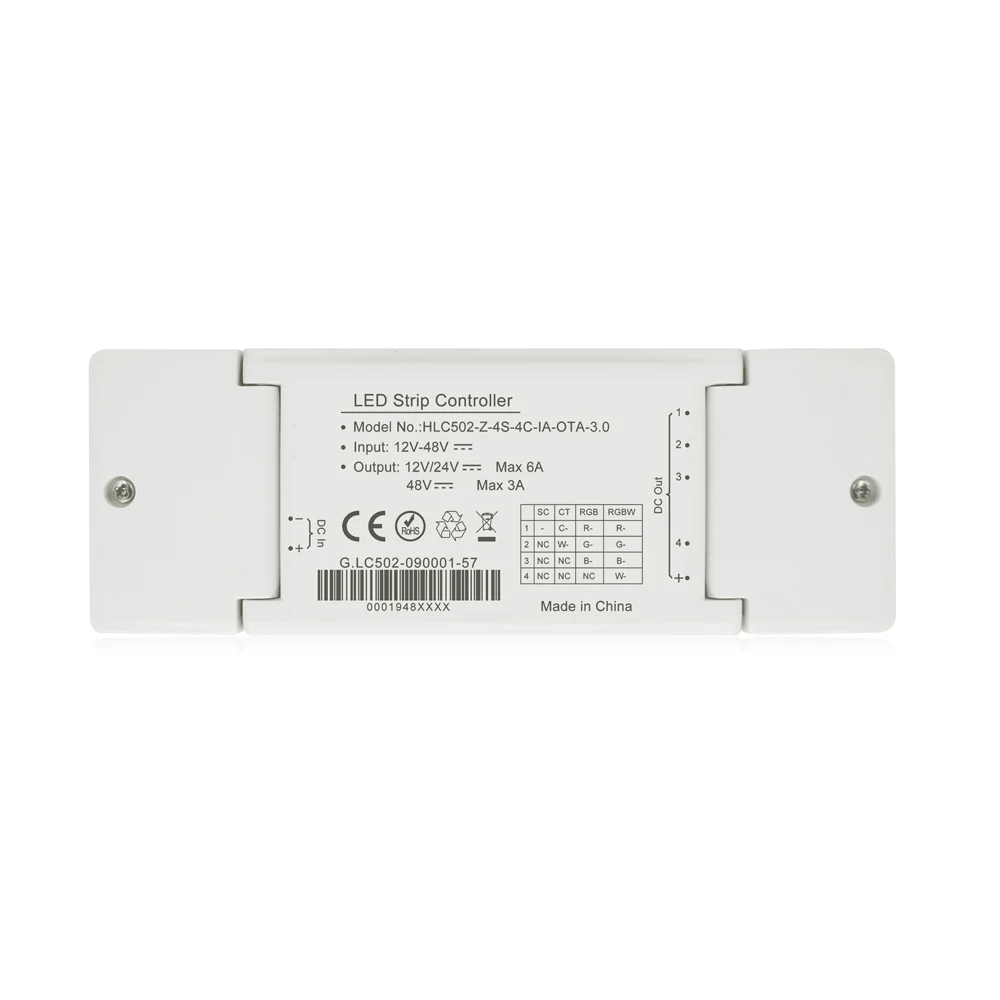 Zigbee rgbw DC 12-24-48v IOS Android 2.4g Zigbee Controller rgb rgbw Led Strip Controller