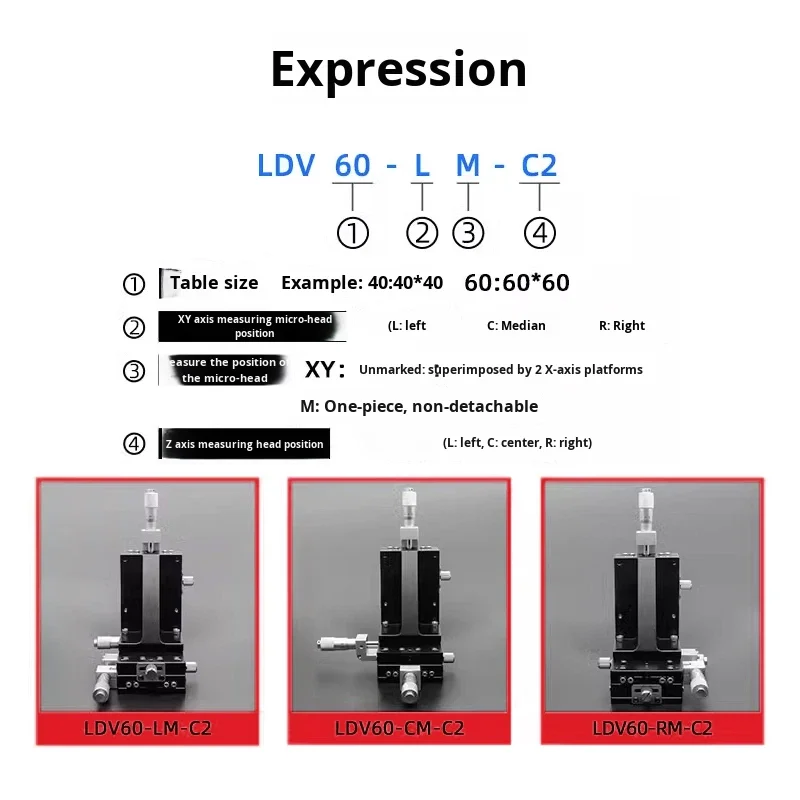 90 c2 fine tuning optical moving slide manually adjustable stand platform bearing-13