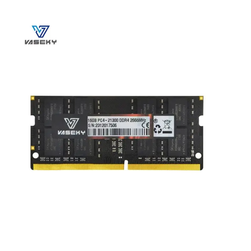 16GB DDR4 SODIMM module showing gold contacts and label