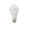 Led motion sensor bulb e27 bulb socket 15 watt clear plastic bulb ornament