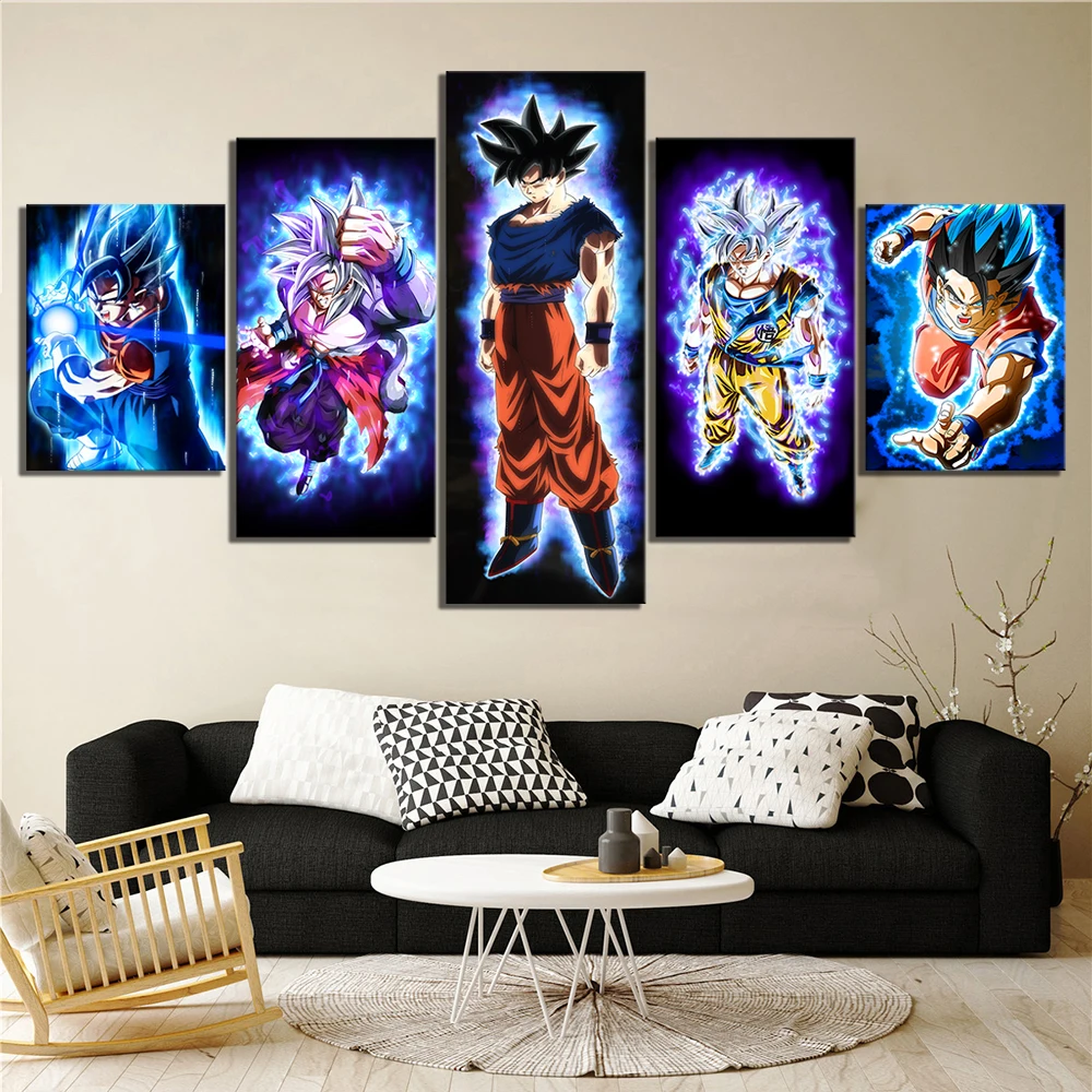 Wall Pictures Vinyl and Wallpaper Dragon Ball Classic Set with Figures  Official Product Various Sizes Photo Wallpaper for Walls Original Product  Home