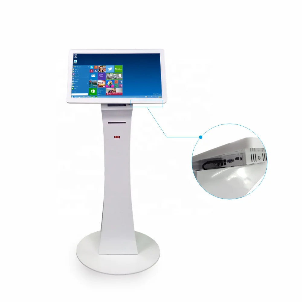 43 Inch Photo Booth With Printer Kiosk That Is Pass The Photo And