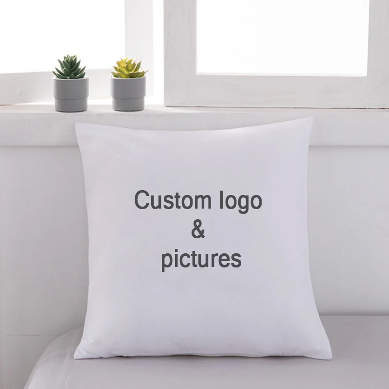 Hot Sale 40*40cm Sublimation Pillow Case Heat Transfer Printing Pillow