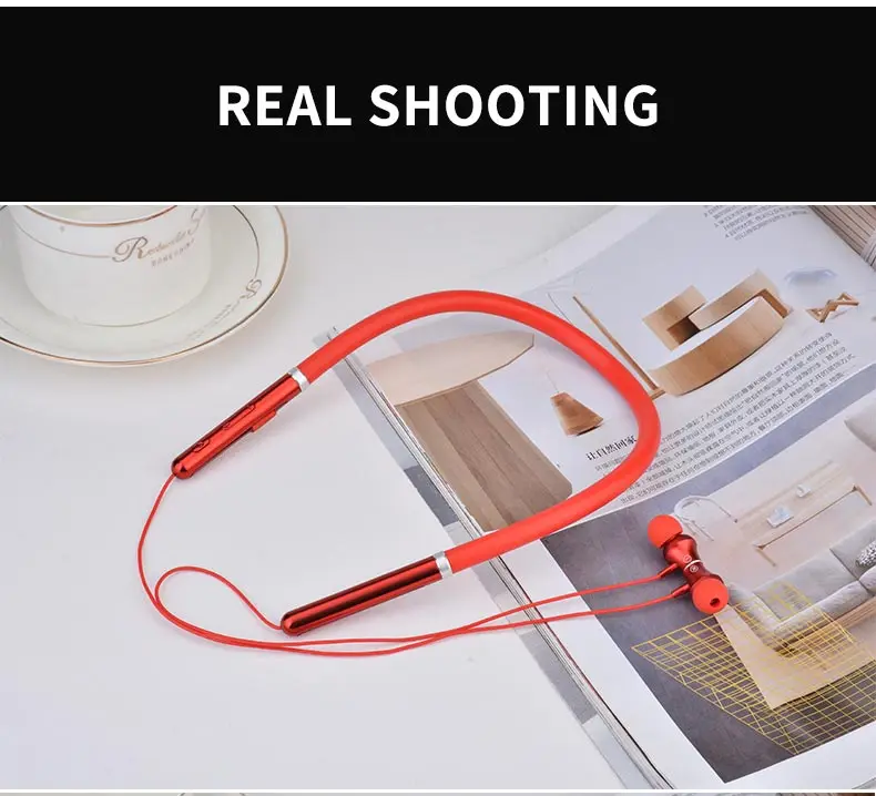 High quality wireless bluetooth ear hook TWS sports neckband Bluetooth headset sport earbuds - ANKUX.COM