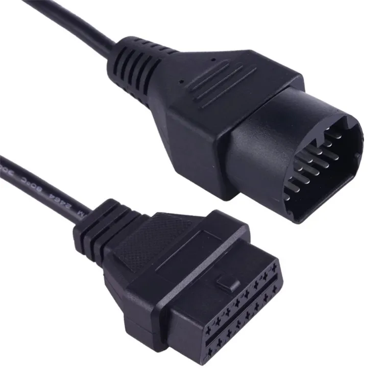 17 Pin To 16 Pin For Mazda Cars OBDII Diagnostic Cable For Mazda 17pin Male Cable To OBD 16pin Female Adapter