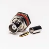 Waterproof RG58 Straight Bulkhead Jack Coax BNC Connector