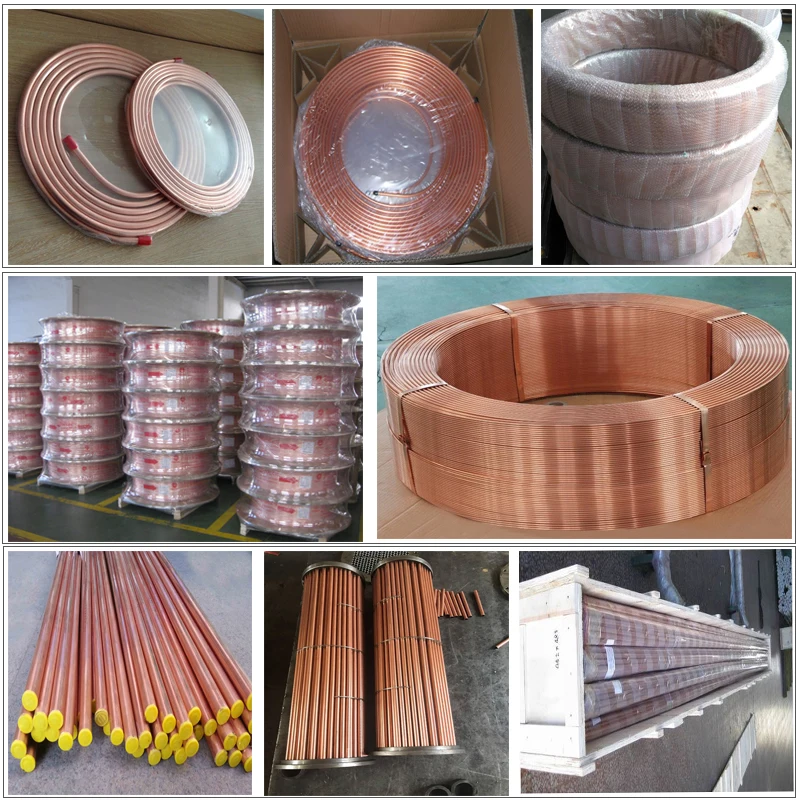 Copper Material Air Conditioner Application Bended Copper Pipe Buy