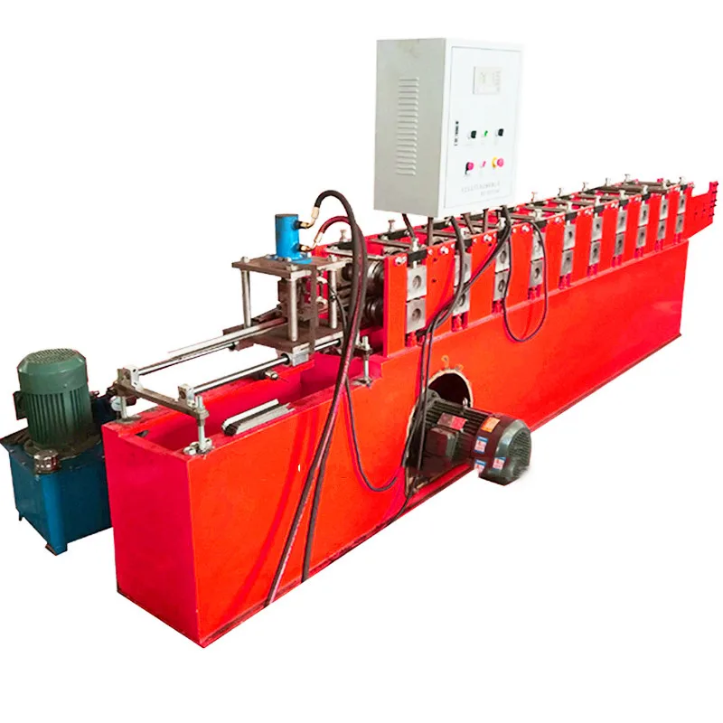 Manual control double layer right angled track profile roll forming malfunction steel angle machine metal light