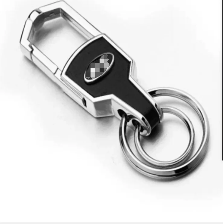 new Car Logos Titanium Key Chain Car Keychain Ring Keyfob Metal Keyrings opel 