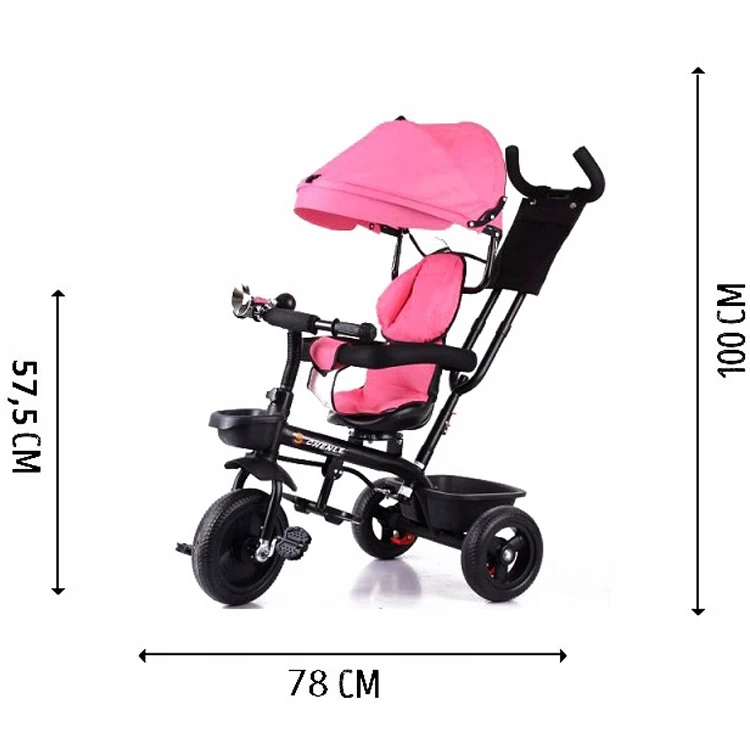 Oem Three Wheels Kids Bicycle Trike For 3 Years Old Children/new Model Plastic Ride On Toy Pedal