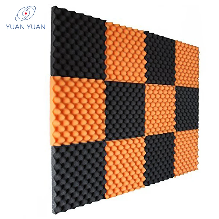 Factory Custom 100 Polyurethane Foam Panels Acoustic Foam Soundproof For Recording Studio And