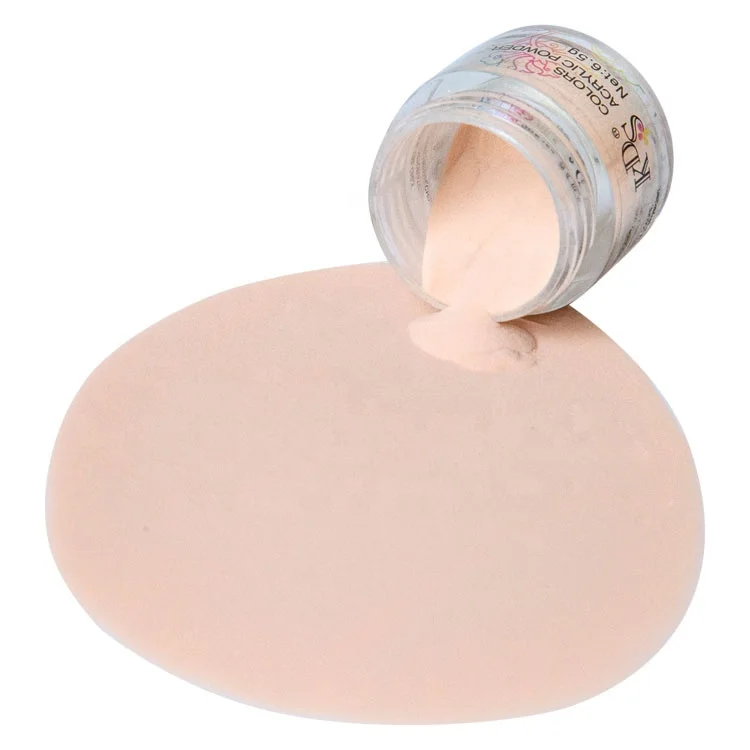 kds factory bulk sale pink white transparent nude pink color acrylic powder for salon