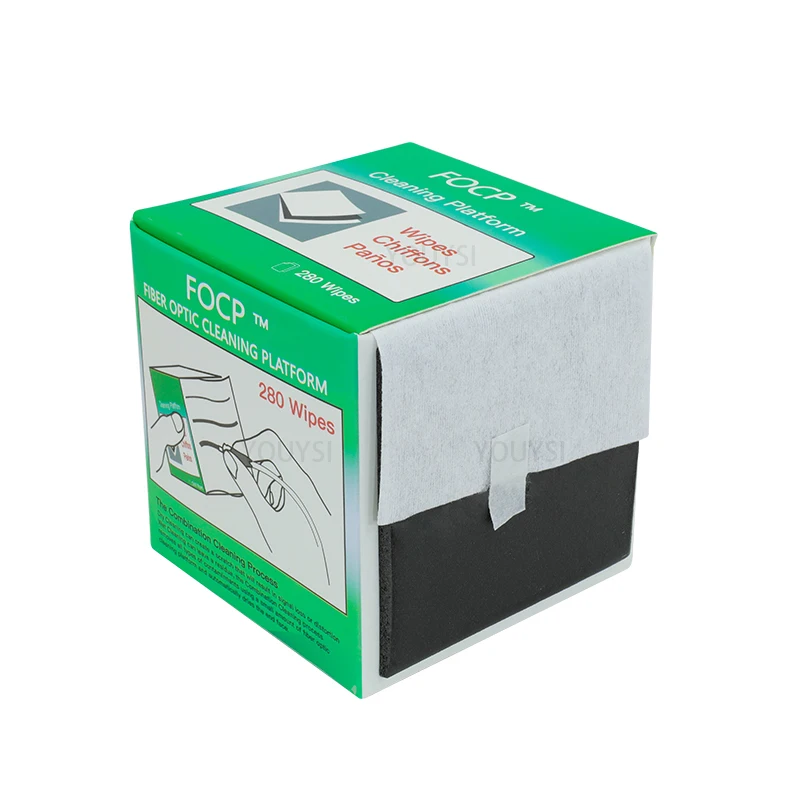 50X Anti-static Lint-free Wipes Dust Free Paper Dust Paper Fiber Optic Clean  fi 