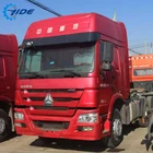 使用 375HP ディーゼルエンジントレーラートラック howo 6 × 4 トラクタートラックヘッド