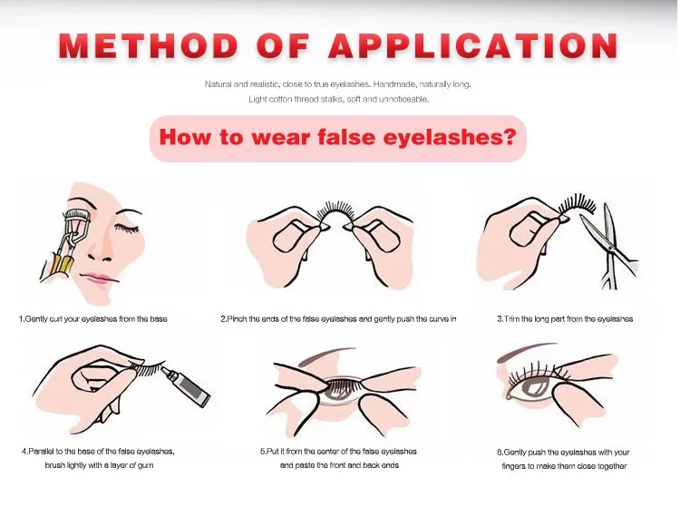 Wholesale Lashes Cheap 3D, 5D Mink False Lashes and Colorful Lashes, 100% Import Vietnam Mink Eyelash Vendors