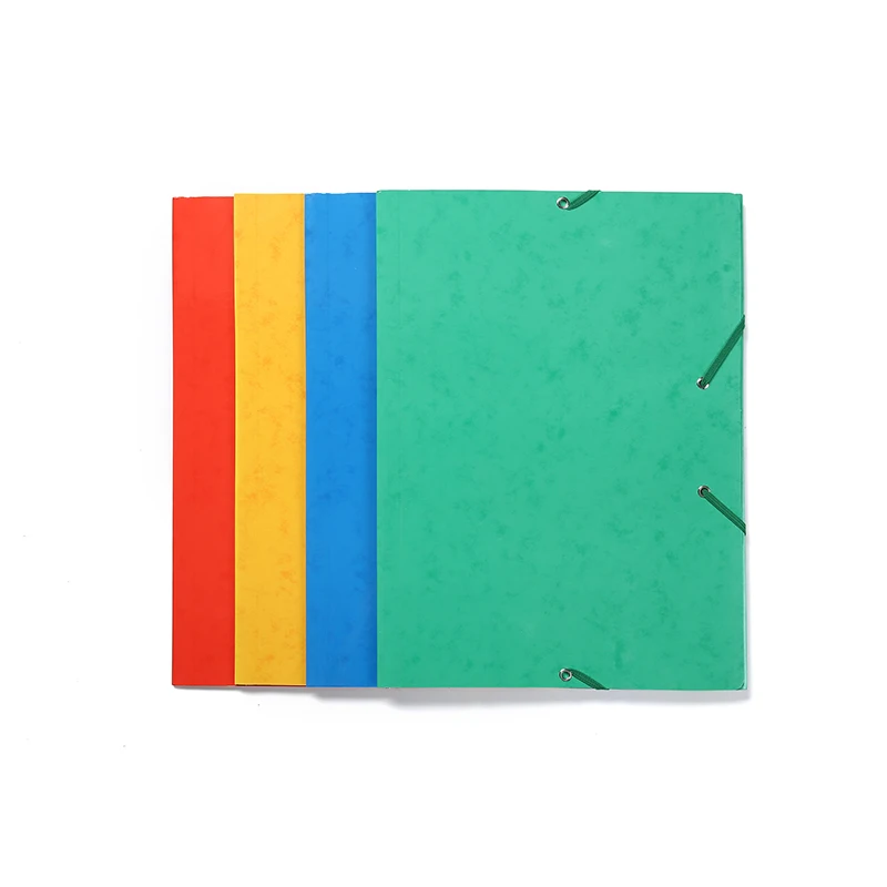 Cardboard Paper File Folder With Elastic Closure Buy Paper File