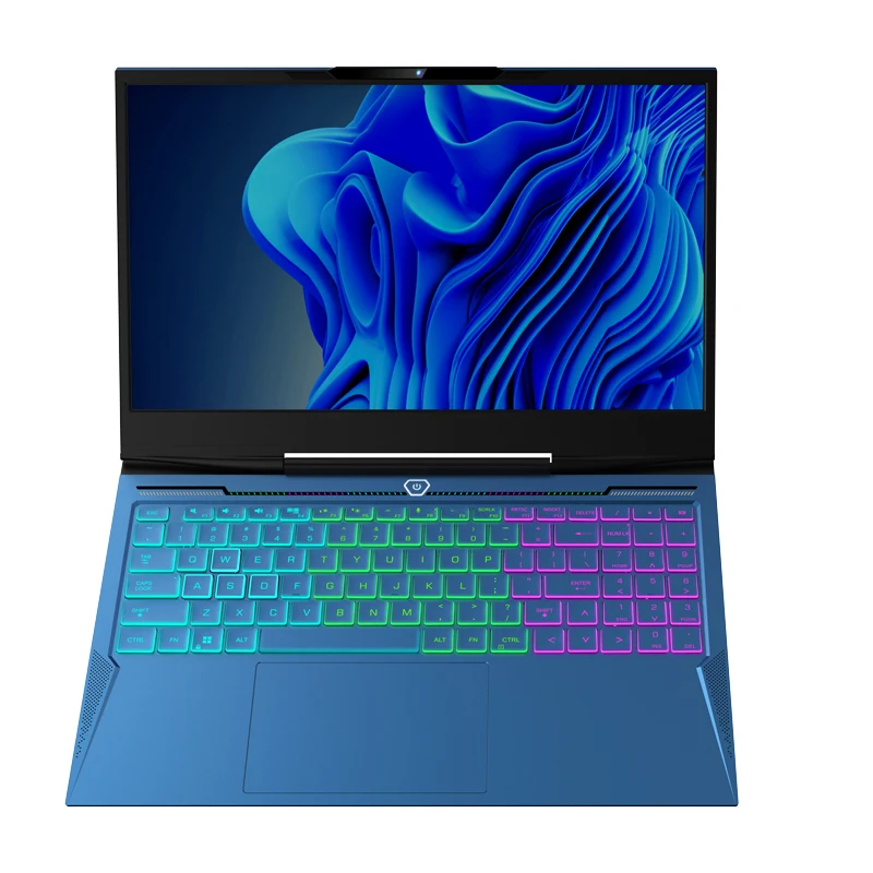 Side-by-side comparison of 15.6-inch and 16-inch gaming laptops showing thickness and weight differences