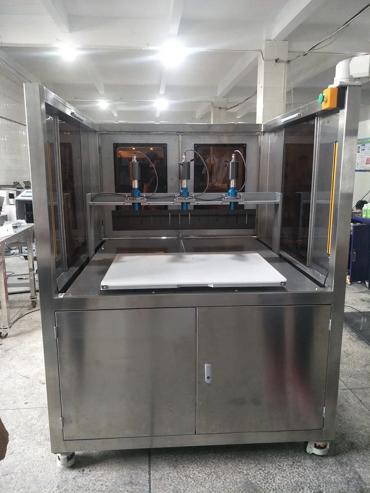 Automatic Commercial Cake Slice Device Sponge Cake Slicer Auto Food