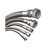 Fast delivery corrugated tube braided ptfe lined teflon hose assembly for steam