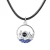 100 Languages I Love You Silver Couple Projection Necklace