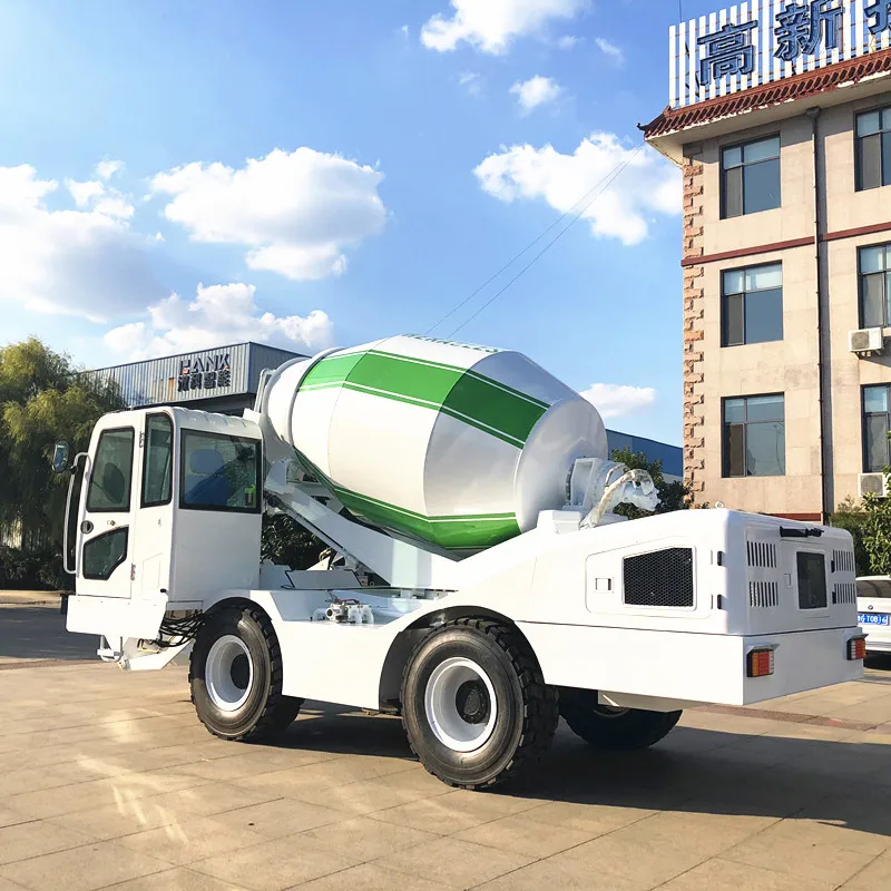 QGMC Manual Self loading Concrete Mixer Machine, Good Concrete Mixer Prices