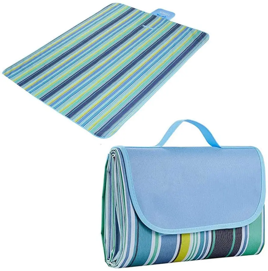 Large Size 2m X 2m Picnic Blanket Sand Repellent Beach Blanket Outdoor